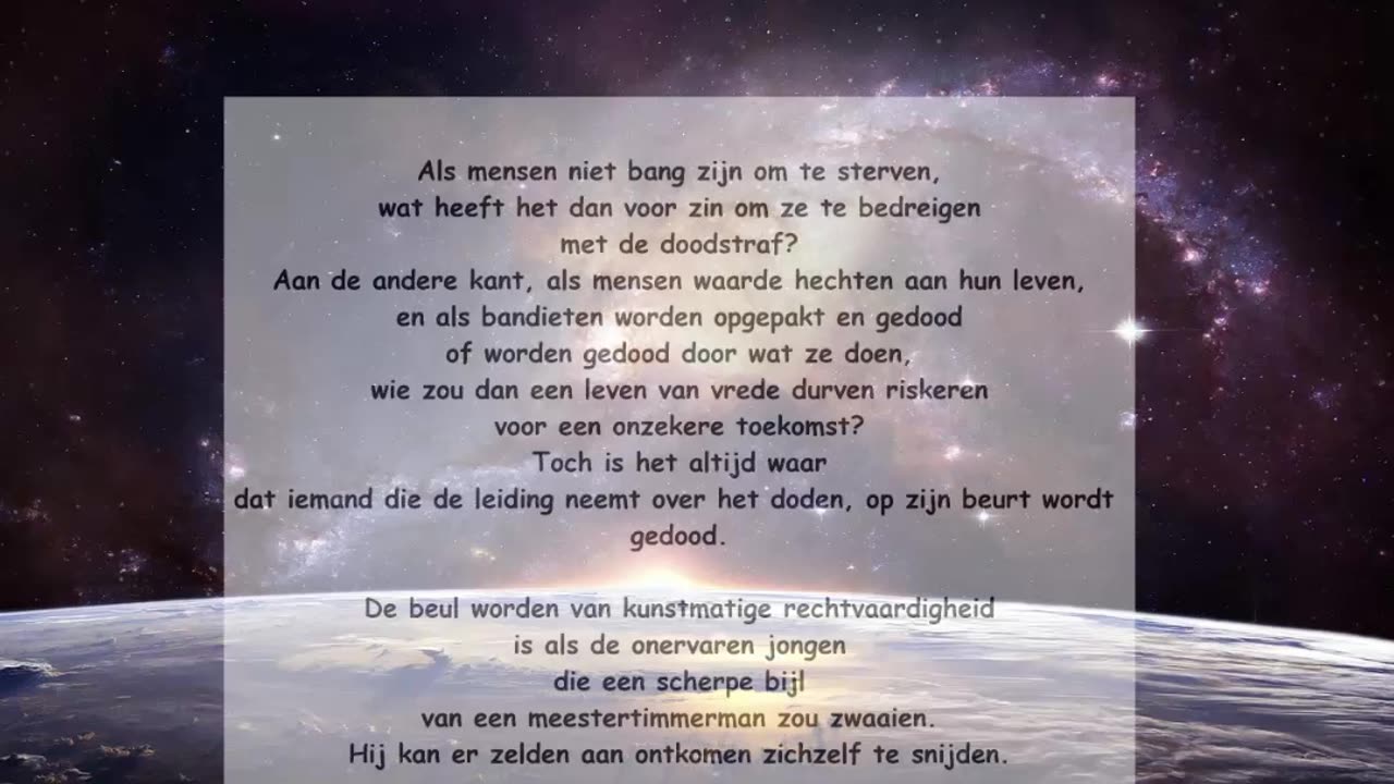 Als mensen NIET bang zijn om