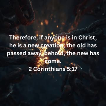 You Are a New Creation in Christ | 2 Corinthians 5:17