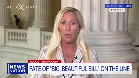 TOTAL INTEGRITY: MTG Says She Was Wrong To Vote For The BBB Because Of A Provision