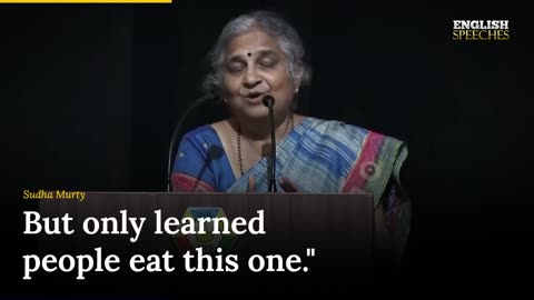 ENGLISH SPEECH | SUDHA MURTY: Discipline and Success (English Subtitles)