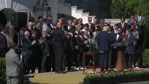 President Trump Participates in a Visit of the 2025 Super Bowl Champions - The Philadelphia Eagles