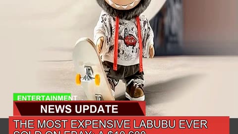 The Most Expensive Labubu Ever Sold on Ebay a