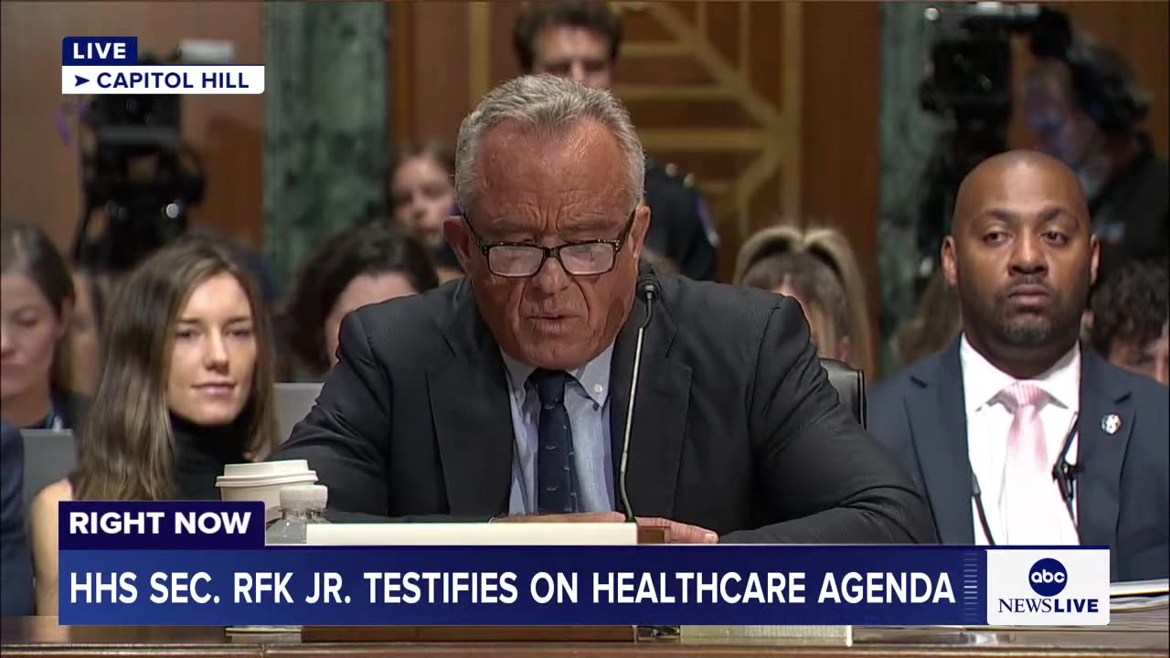 LIVE: HHS Sec. RFK Jr. testifies before Senate committee on healthcare agenda.