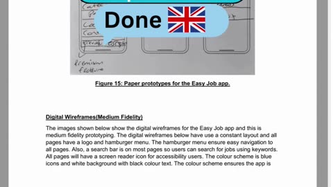 Student Work (Report) | CMP6214 Part 2 LearnAnywhere UX Design | Birmingham City University