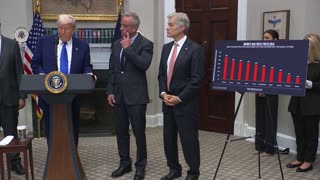 President Trump Holds a Press Conference with the Secretary of Health and Human Services