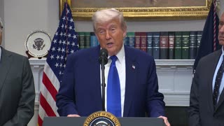 President Trump Holds a Press Conference with the Secretary of Health and Human Services