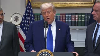 President Trump Holds a Press Conference with the Secretary of Health and Human Services
