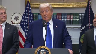 President Trump Holds a Press Conference with the Secretary of Health and Human Services