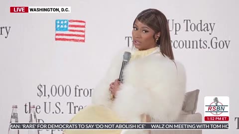 FULL SPEECH: A Fireside Chat Between Alex Bruesewitz and Nicki Minaj on Trump Accounts - 01/28/26