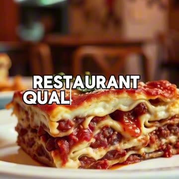 LASAGNA CHEESE NOT BROWNING? (THE BLOWTORCH TRICK!) 🔥🧀🍝