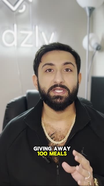 Celebrating 100 Subscribers by Giving 100 Meals to Those in Need