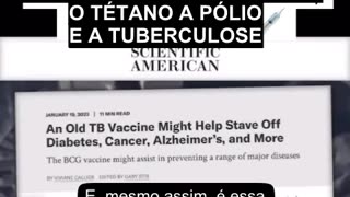 ⛔💥OS FACTOS PROIBIDOS SOBRE O TÉTANO, A PÓLIO E A TUBERCULOSE💥⛔