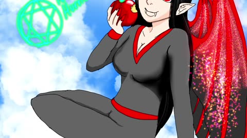 Speedpaint the apple