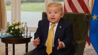 Baby Trump - Cries About WIND Turbines - Shame he ain't wrong
