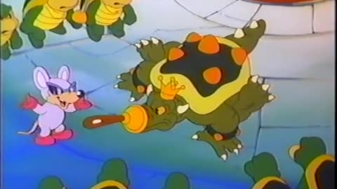 43. ( HAVE IT AT HOME! ) The Super Mario Bros Super Show Hooded Robin Plus Other Stories (Full 1991 Kids Klassics VHS)