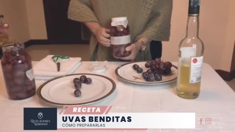 UVAS BENDITAS, CÓMO PREPARARLAS