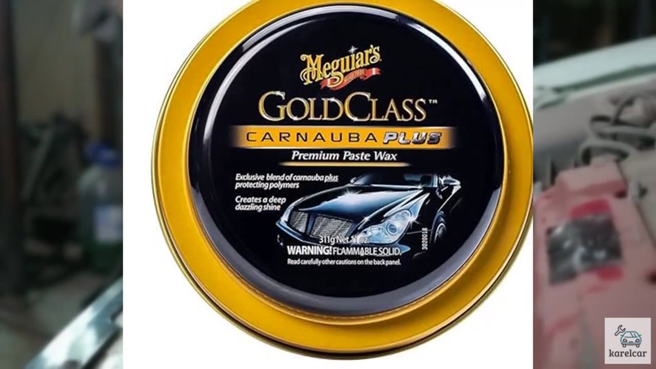 Meguiar's G7014J Gold Class Carnauba Plus Premium Paste Wax, Creates a Deep Daz