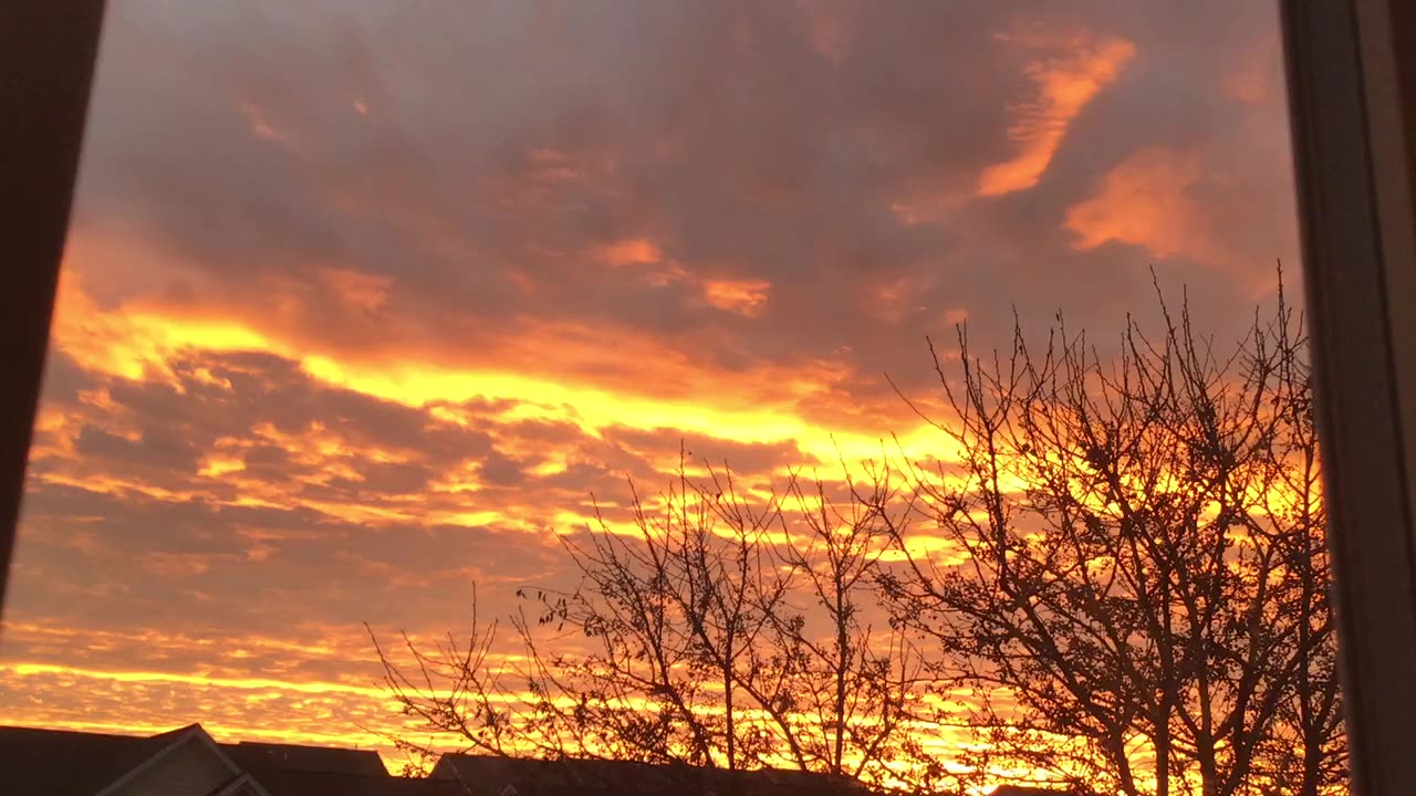 Twilight Fire Sky