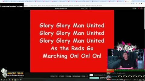 BRB HÁT GLORY GLORY MAN UNITED