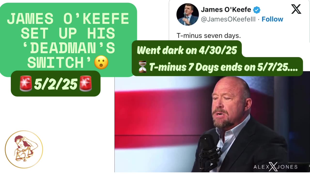 James O’Keefe Set’s Up ‘Deadman’s Switch’ With Alex Jones