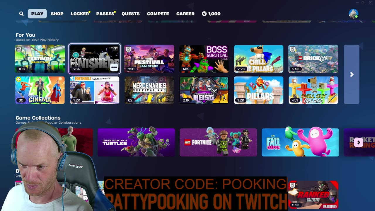 Wacky Wednesday with Blondie the beautiful queen of poo #pattypooking #fortnite #zerobuild