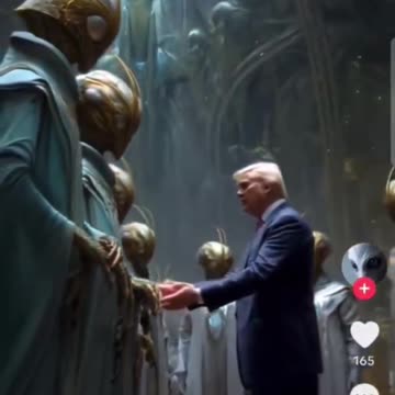 👽 🇺🇸 President Trump and the Aliens 🛸 Cool ai!