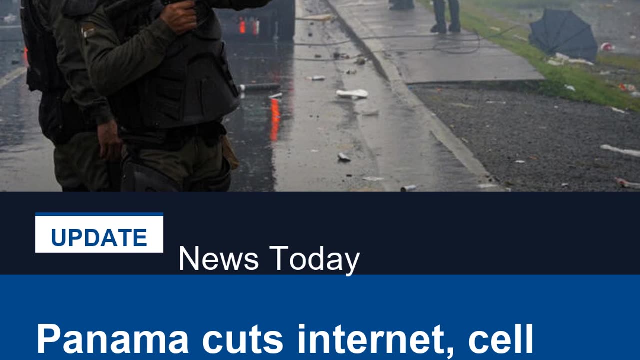 Panama cuts internet, cell phones in restive province