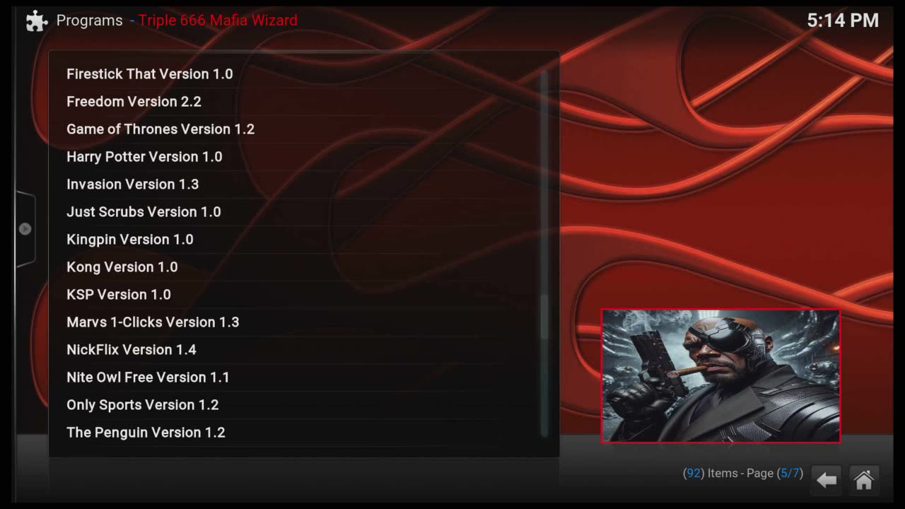 How to install the Sith Kodi Build