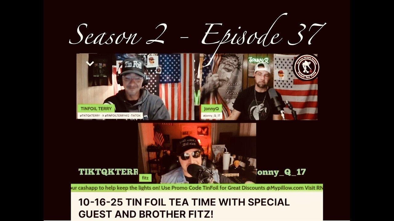 WITH AWE - S2 E37 - Tin Foil Tea Time