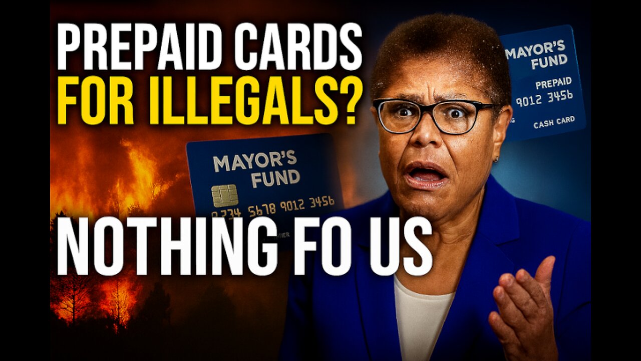 KAREN BASS Leaving LA Citizens to Fend for Themselves