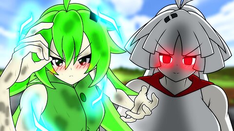 Creeper-Girl Vs. Ghast-Girl [Active Forms] (Minecraft Anime)
