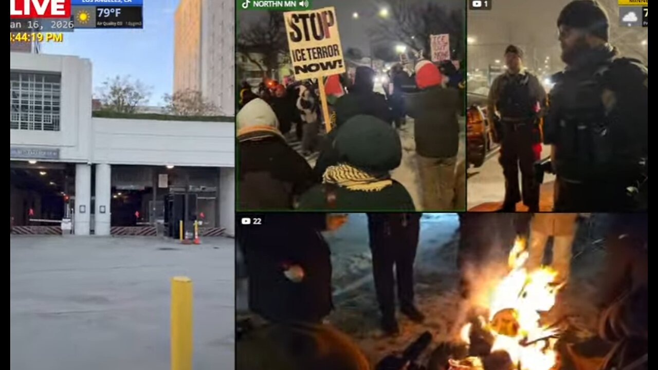 LIVE: Anti-ICE RIOTS