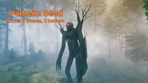 Valheim Seed - Run to 5 bosses, 2 traders - tMJTx3t9we
