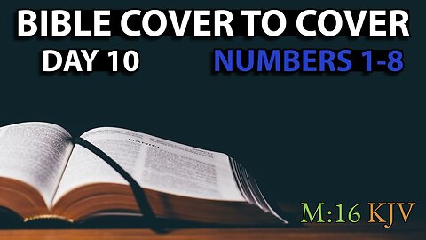 Day 10 | Numbers 1-8 | Bible Cover to Cover