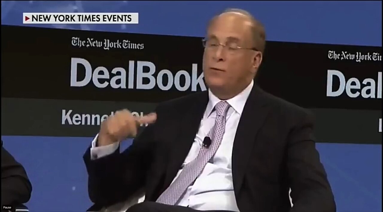 A.I. GOVERNANCE IS IN WARP DRIVE! BLACKROCK'S LARRY FINK NAMED THE NEW LEADER OF THE WEF! ✡️