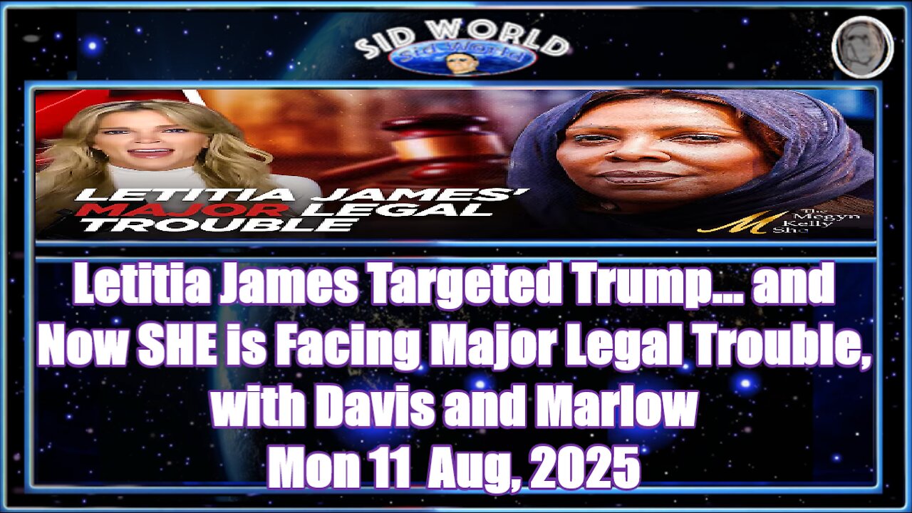 Letitia James Targeted Trump... and Now SHE is Facing Major Legal Trouble, with Davis and Marlow