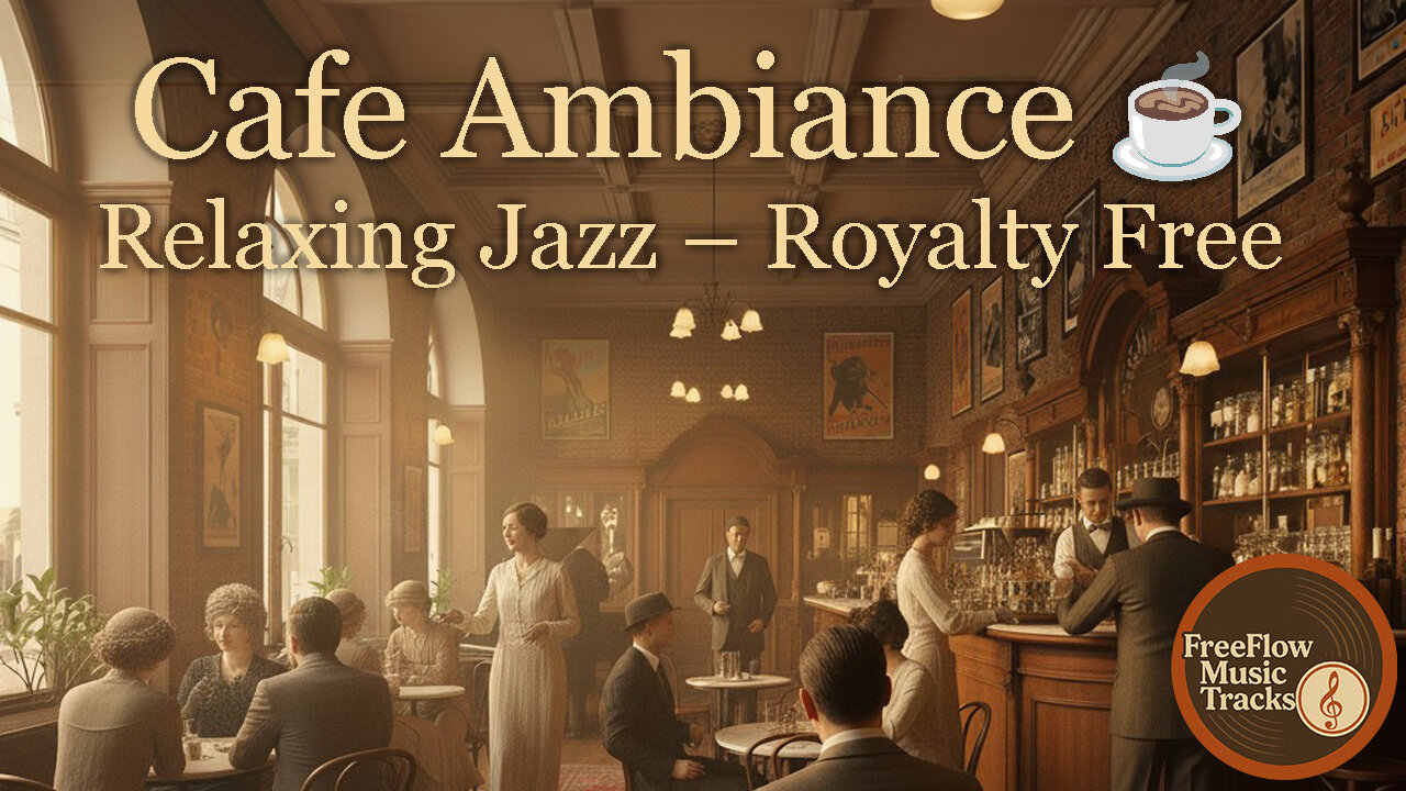 Cafe Ambiance – an original jazz lounge track by FreeFlow Music Tracks