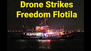 Shocking Drone Strike Hits Gaza Aid Ship 'Family' in Tunisian Waters!