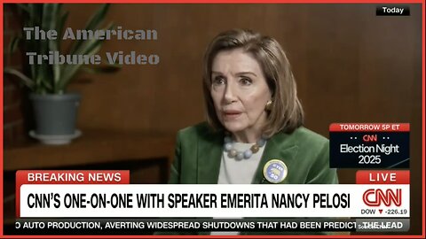 "Vile Creature": Pelosi Launches Another Horrible Attack on Trump in Terrible CNN Interview