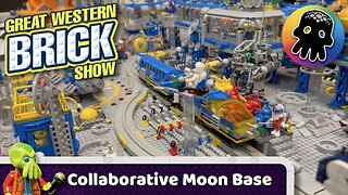 A Massive Collaborative Moon Base - Great Western Brick Show Interview