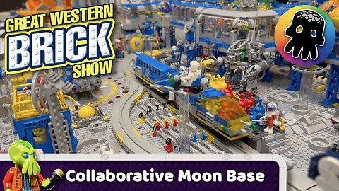 A Massive Collaborative Moon Base - Great Western Brick Show Interview