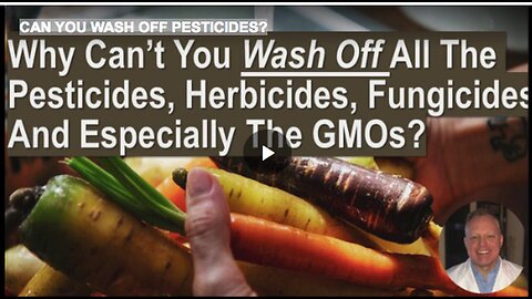 "Is it Possible to Wash Off Pesticides?"