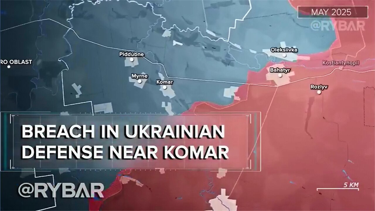 ►🚨▶⚡️🇺🇦⚔️🇷🇺 Rybar’s Analysis: Liberation of Fedorivka and Komar