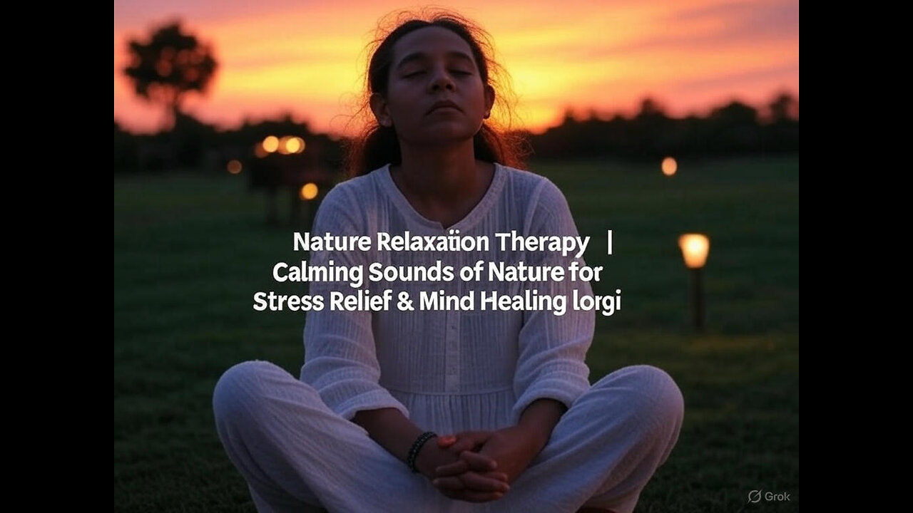 Nature Relaxation Therapy | Calming Sounds of Nature for Stress Relief & Mind Healing