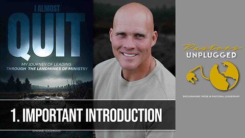 0 Introduction: Why I Almost Quit | Idleman Unplugged