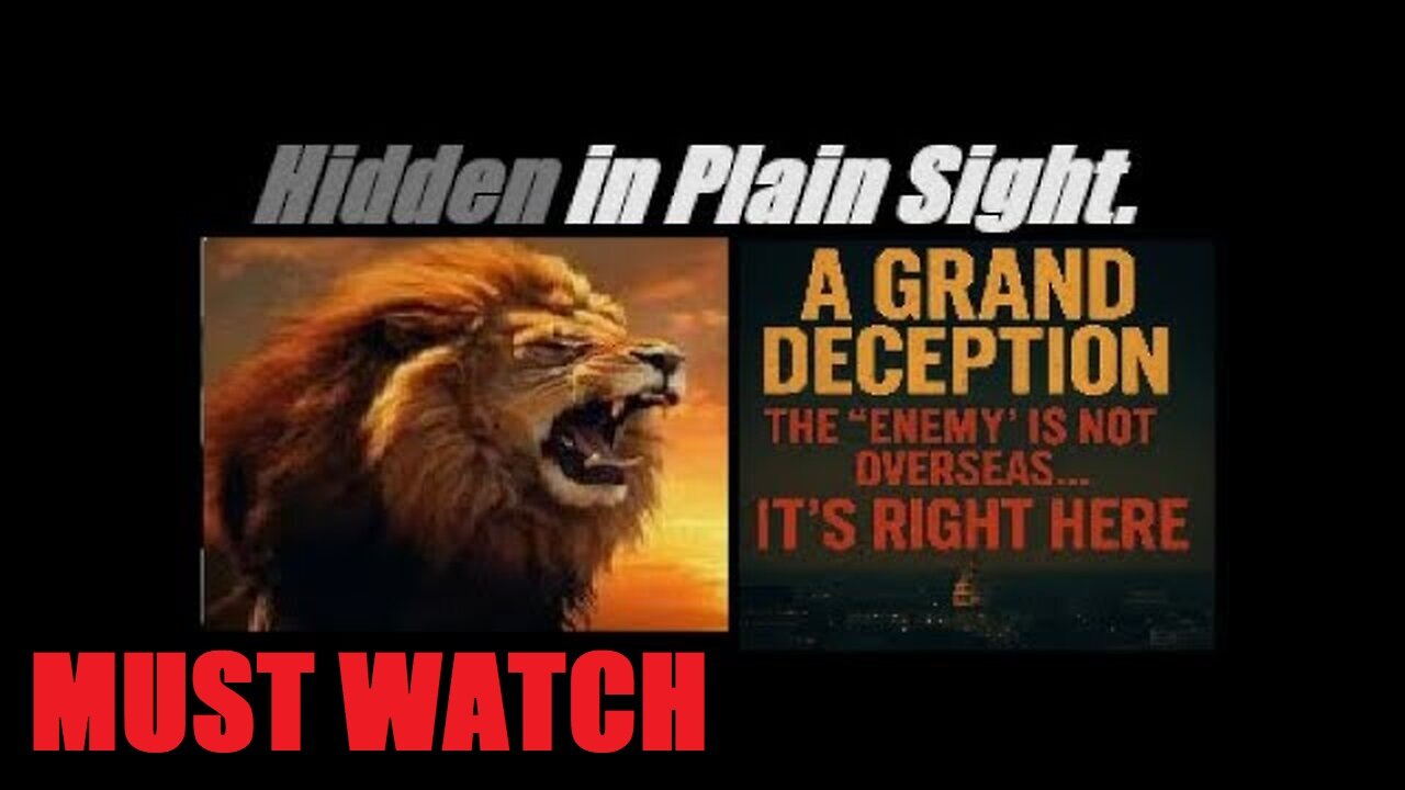 Mannarino: A GRAND DECEPTION. THE ENEMY IS NOT OVERSEAS... ITS RIGHT HERE. (Need Proof ).