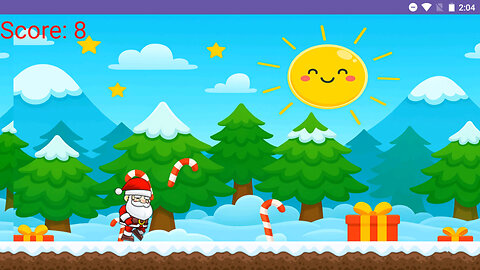 Santa Holiday Dash - Android Gameplay [1+ Min, 1080p30fps]