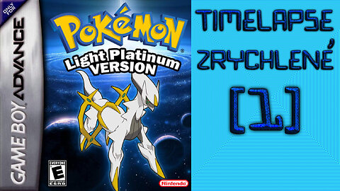 Pokémon Light Platinum (HACK) - Walkthrough/Videonávod - TIMELAPSE/ZRYCHLENO - 1 {N/A}