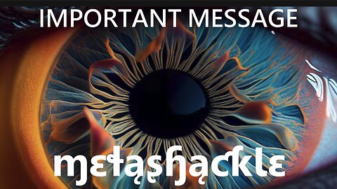 Message to all members of my Patreon, and Rumble Community.