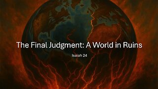 June 1, 2025 - "The Final Judgment: A World In Ruins" (Isaiah 24)